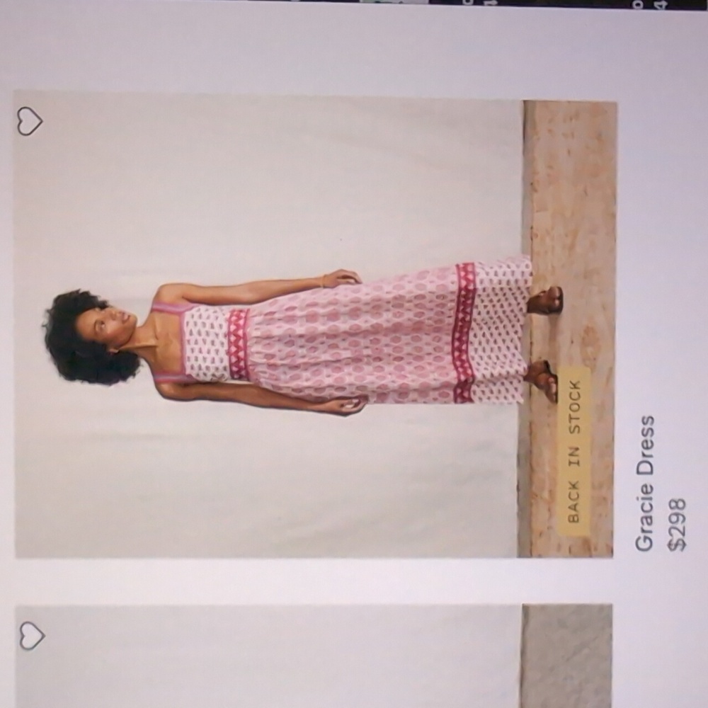 Faherty Gracie Dress - size small